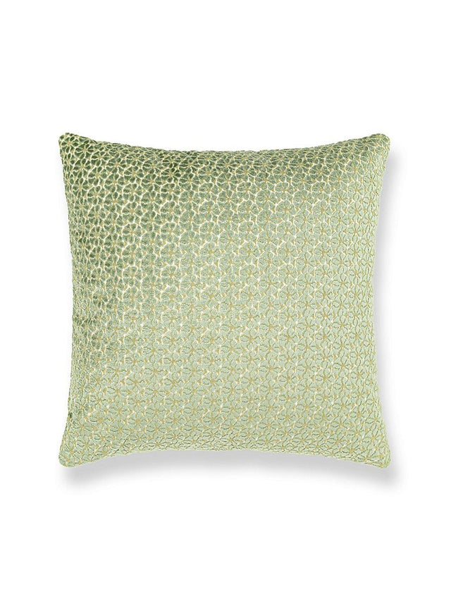 Scalamandre Petal Velvet 22 X 22 - Meadow Decorative Pillow