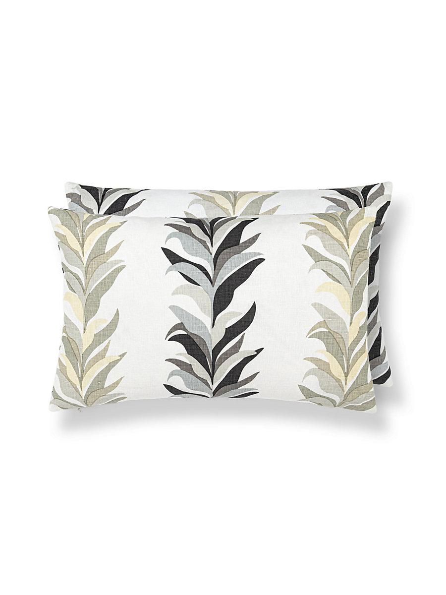 Scalamandre Chira Island 14 X 22 - Shadow Decorative Pillow