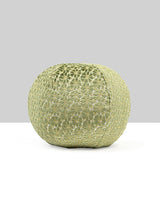 Scalamandre Petal Velvet 12 Dia - Leaf Decorative Pillow