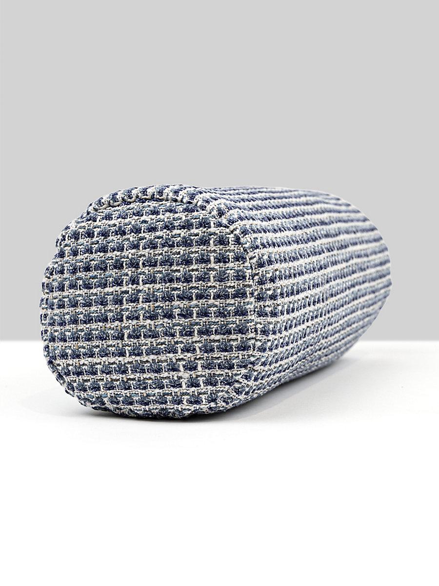 Scalamandre Heatherton 21 X 7 - Navy Decorative Pillow