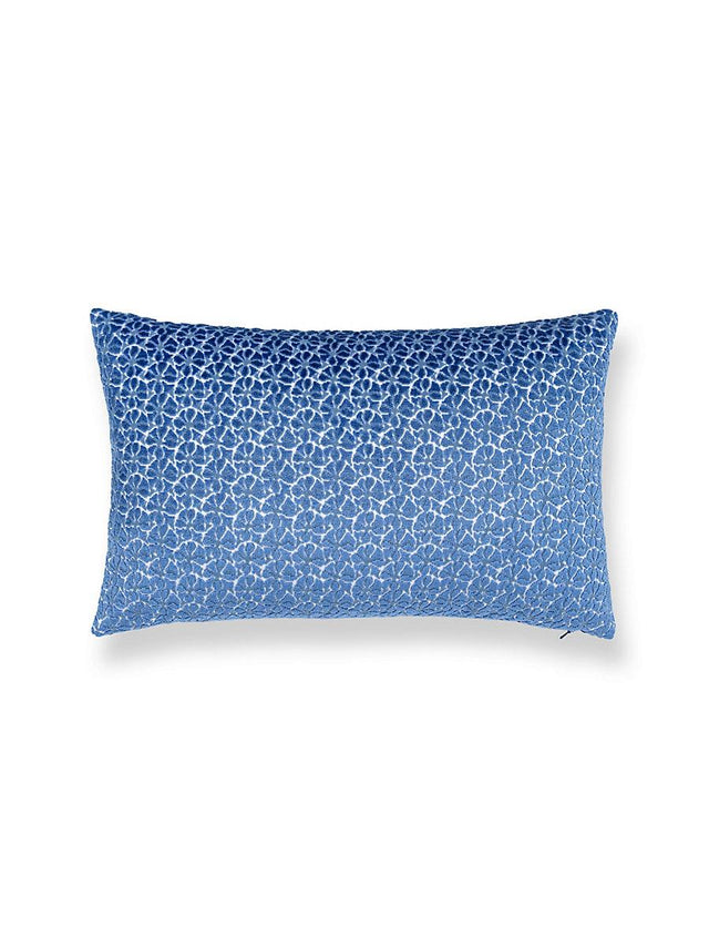 Scalamandre Petal Velvet 14 X 22 - Royalblue Decorative Pillow