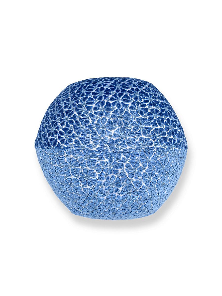 Scalamandre Petal Velvet 12 Dia - Royalblue Decorative Pillow