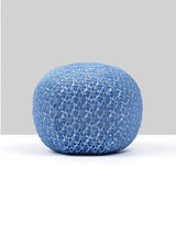 Scalamandre Petal Velvet 12 Dia - Royalblue Decorative Pillow