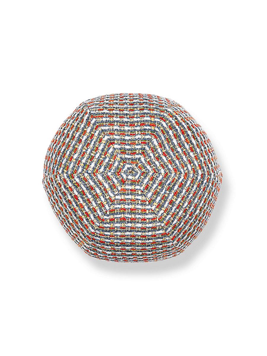 Scalamandre Heatherton 12 Dia - Preppy Decorative Pillow