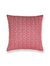 Scalamandre Petal Velvet 22 X 22 - Red Decorative Pillow