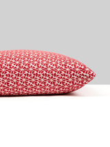 Scalamandre Petal Velvet 22 X 22 - Red Decorative Pillow