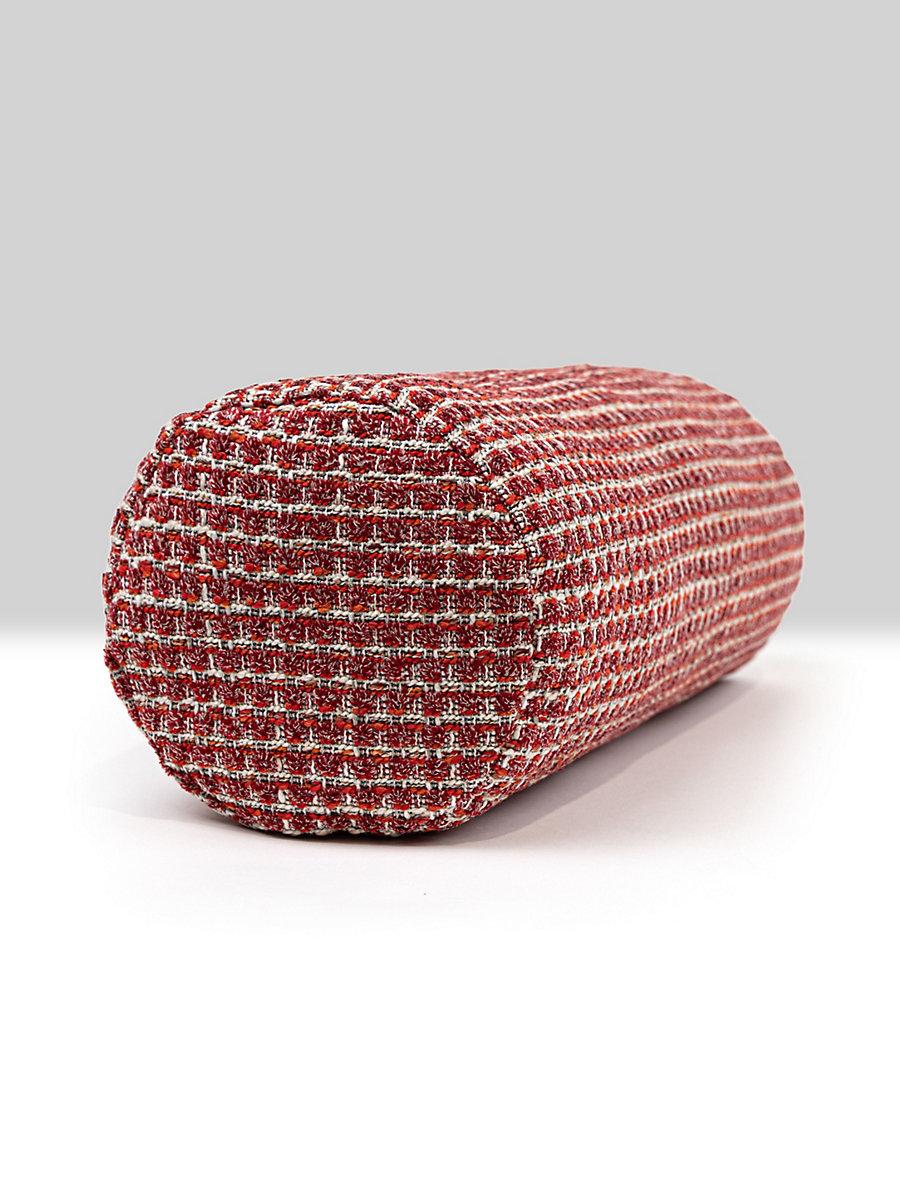 Scalamandre Heatherton 21 X 7 - Rouge Decorative Pillow