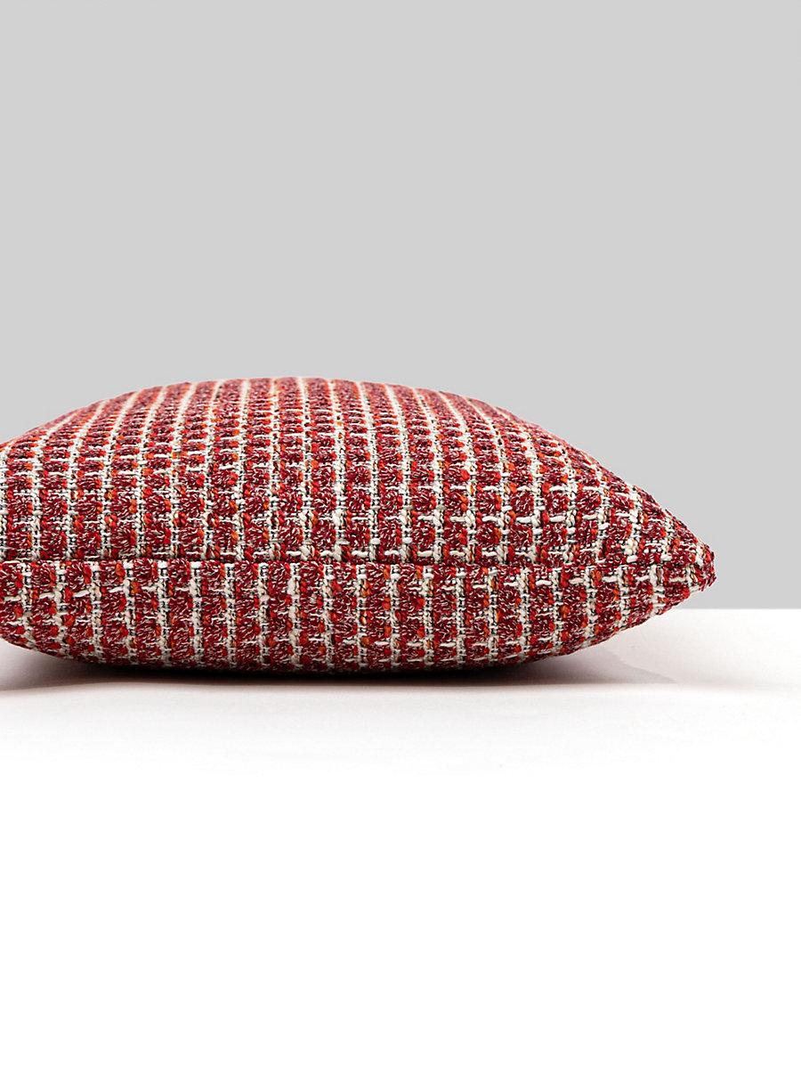 Scalamandre Heatherton 14 X 22 - Rouge Decorative Pillow