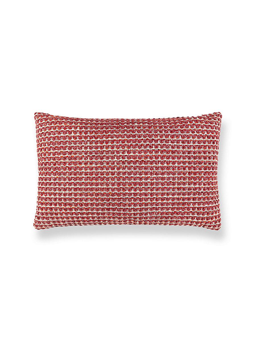 Scalamandre Heatherton 14 X 22 - Rouge Decorative Pillow