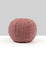 Scalamandre Heatherton 12 Dia - Rouge Decorative Pillow