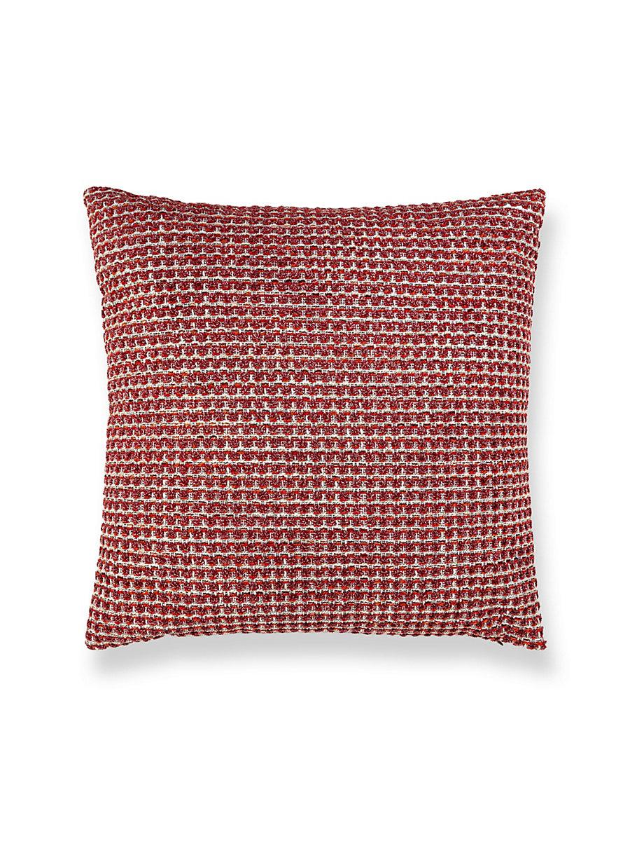Scalamandre Heatherton 22 X 22 - Rouge Decorative Pillow