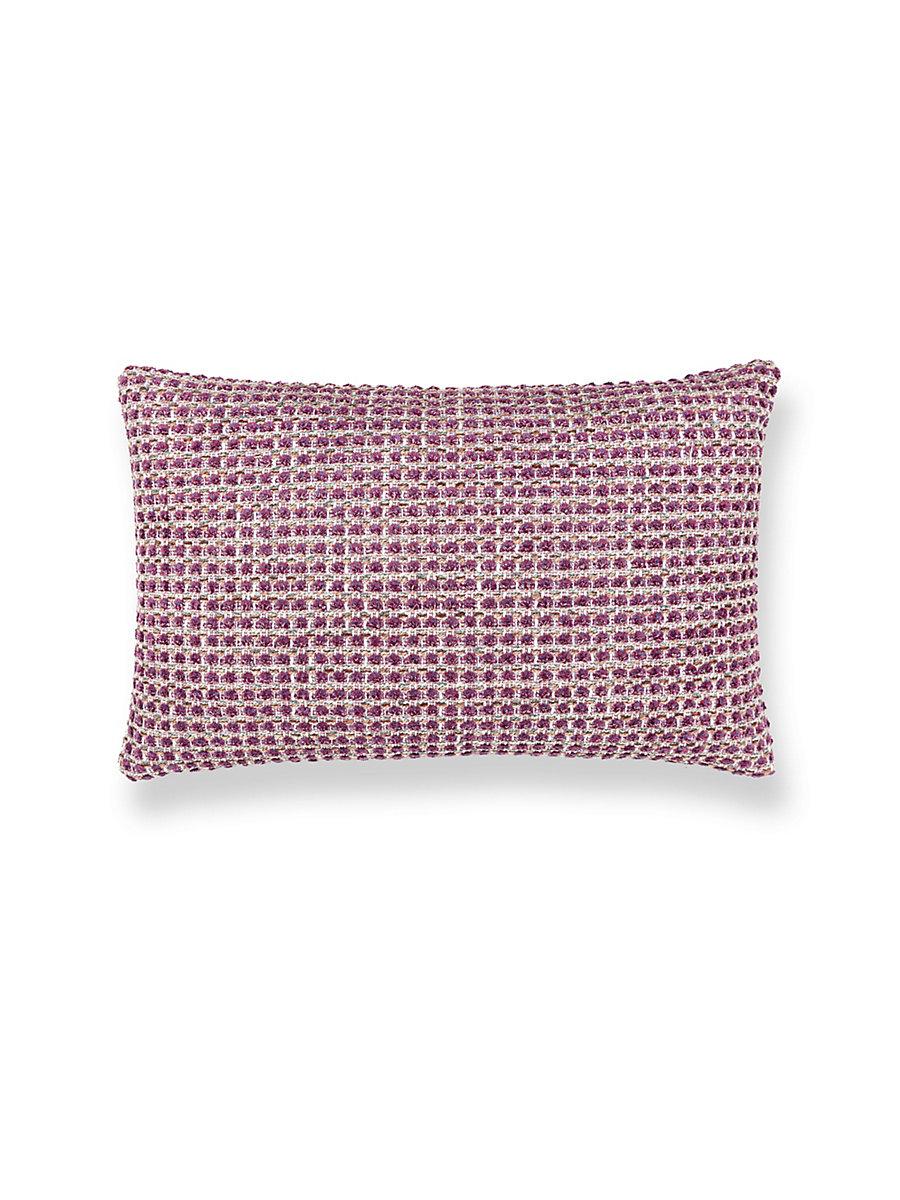 Scalamandre Heatherton 14 X 22 - Plum Decorative Pillow