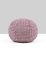 Scalamandre Heatherton 12 Dia - Plum Decorative Pillow