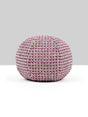 Scalamandre Heatherton 12 Dia - Plum Decorative Pillow