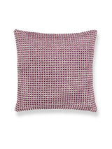 Scalamandre Heatherton 22 X 22 - Plum Decorative Pillow