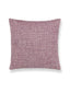 Scalamandre Heatherton 22 X 22 - Plum Decorative Pillow