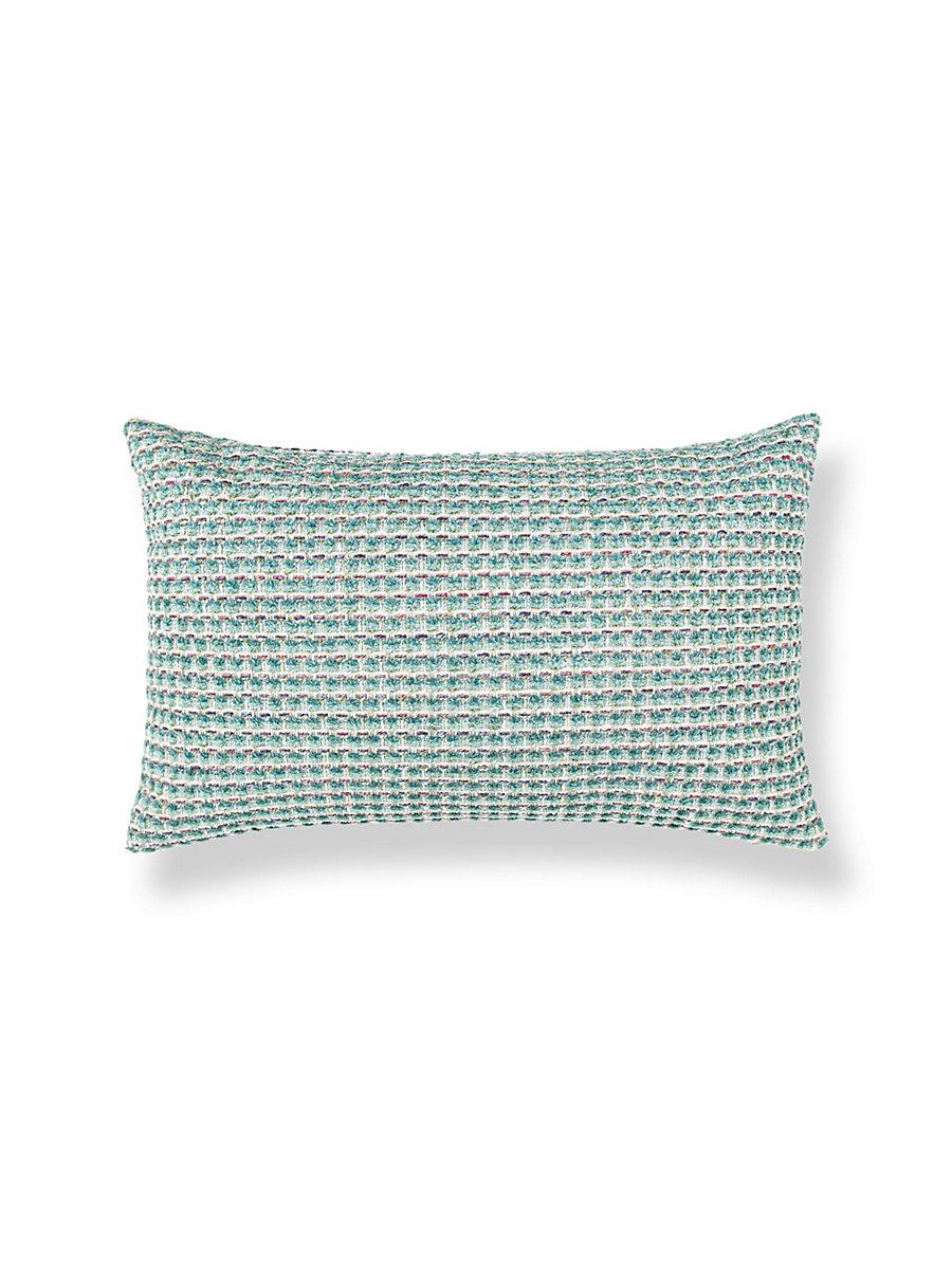 Scalamandre Heatherton 14 X 22 - Aquamarine Decorative Pillow