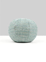Scalamandre Heatherton 12 Dia - Aquamarine Decorative Pillow