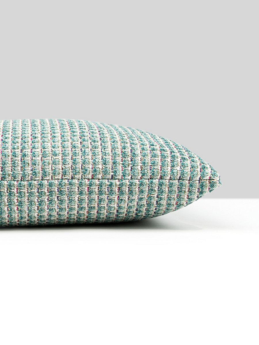 Scalamandre Heatherton 22 X 22 - Aquamarine Decorative Pillow