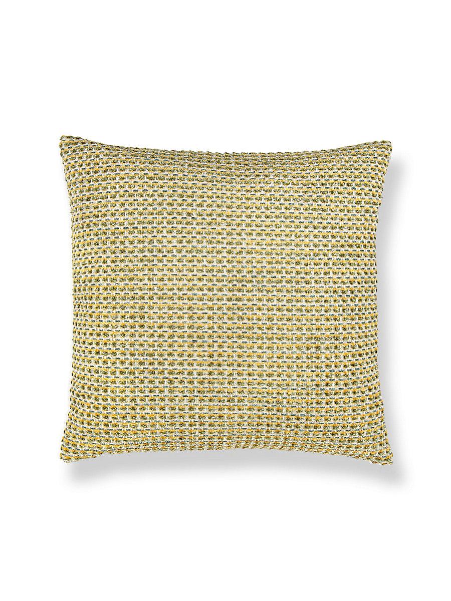 Scalamandre Heatherton 22 X 22 - Lemon Decorative Pillow