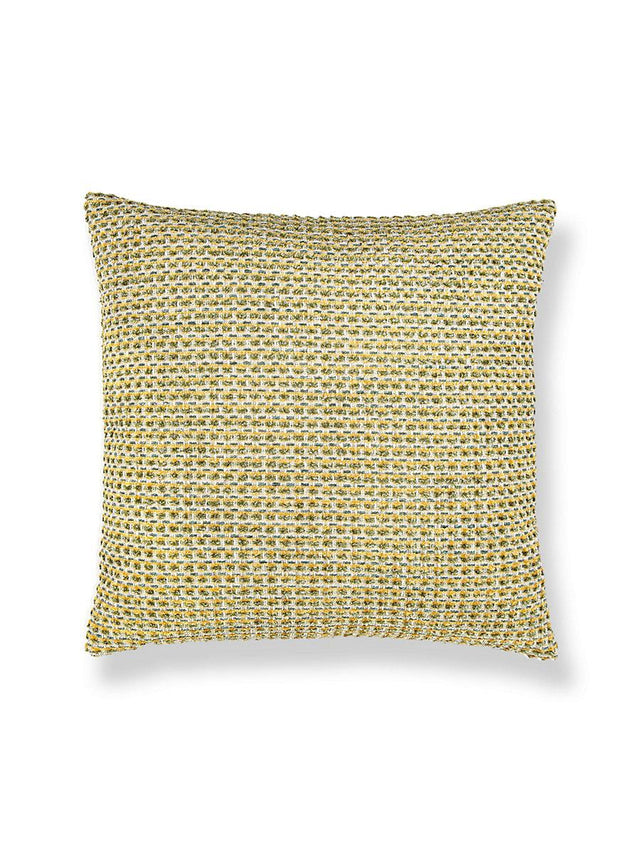 Scalamandre Heatherton 22 X 22 - Lemon Decorative Pillow