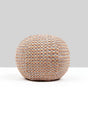 Scalamandre Heatherton 12 Dia - Peach Decorative Pillow