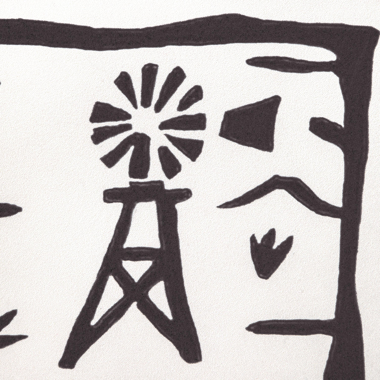 Kravet ARIZONA SKETCHBOOK WP COAL Wallpaper