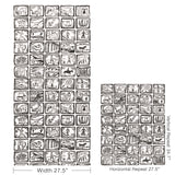 Kravet ARIZONA SKETCHBOOK WP COAL Wallpaper