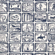 Kravet ARIZONA SKETCHBOOK WP BLUE Wallpaper