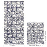 Kravet ARIZONA SKETCHBOOK WP BLUE Wallpaper