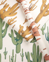 Kravet CACTI LAND WP SAFFRON Wallpaper