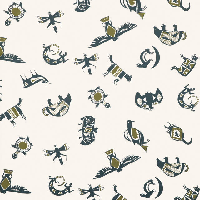 Kravet MIMBRES WP AGAVE Wallpaper