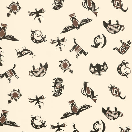 Kravet MIMBRES WP UMBER Wallpaper