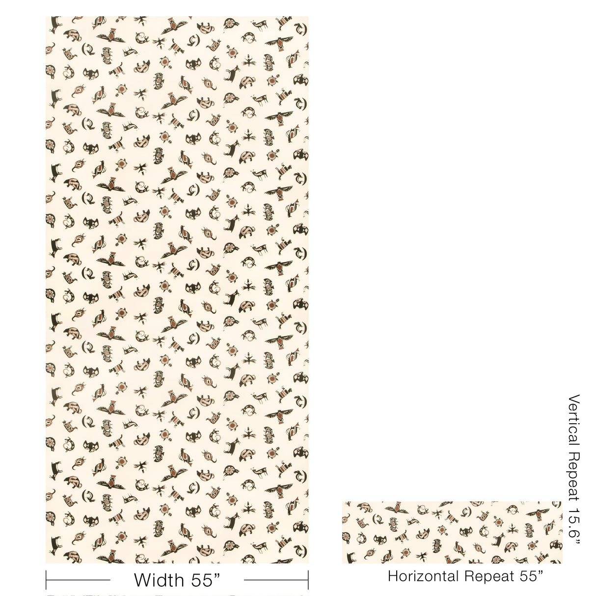 Kravet MIMBRES WP UMBER Wallpaper