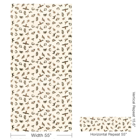 Kravet MIMBRES WP UMBER Wallpaper