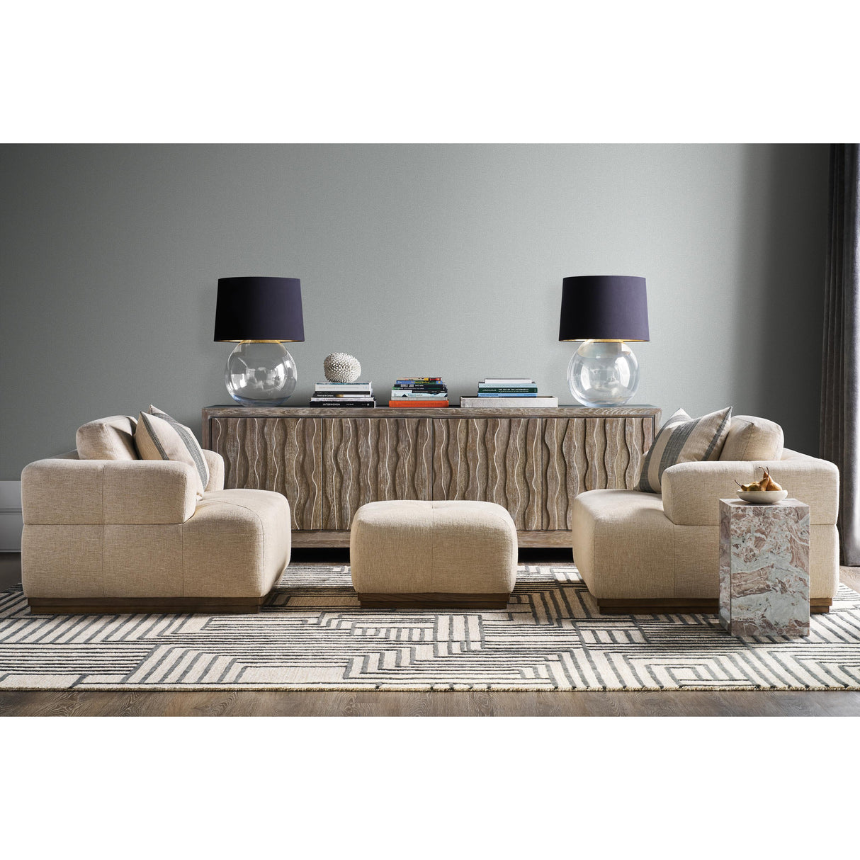 Winfield Thybony VAROLA TARNISH Wallpaper