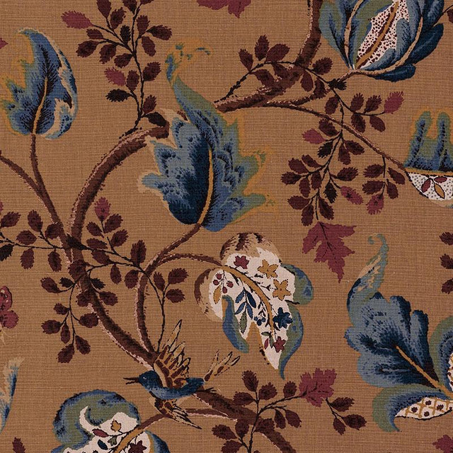 Schumacher Fox Hollow Document Fabric