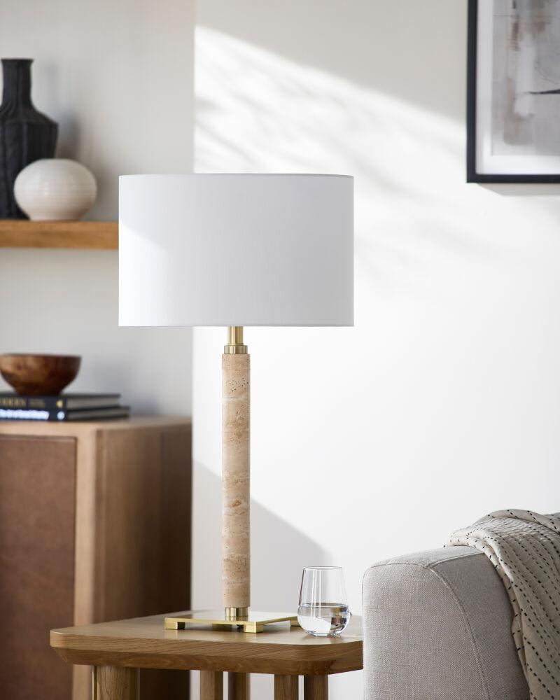 Surya Moeraki MOK-001 31"H x 16"W x 16"D Table Lighting