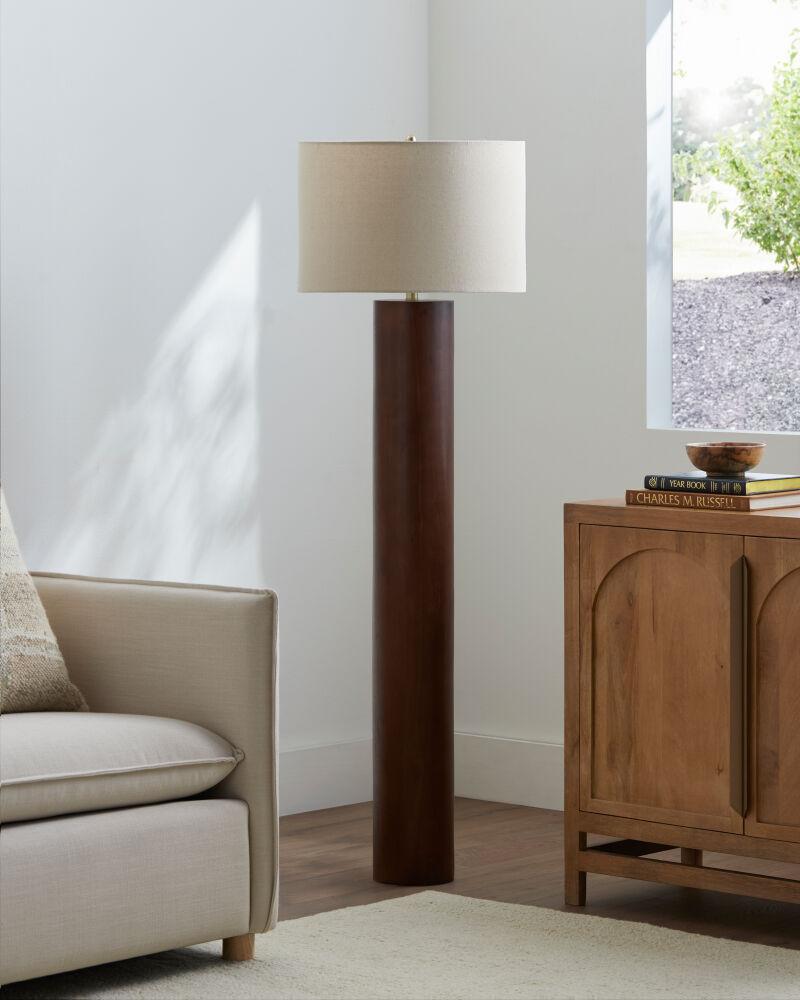 Surya Timberline TMB-004 61"H x 19"W x 19"D Floor Lighting