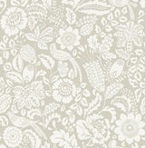 A-Street Prints Haberdashery Marta Beige Wallpaper