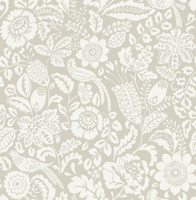 A-Street Prints Haberdashery Marta Beige Wallpaper