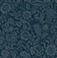 A-Street Prints Haberdashery Marta Navy Wallpaper