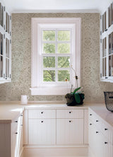 A-Street Prints Haberdashery Blanche Neutral Wallpaper