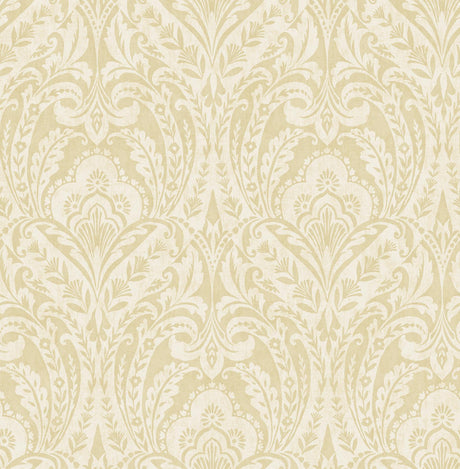 A-Street Prints Haberdashery Berkshire Butter Wallpaper