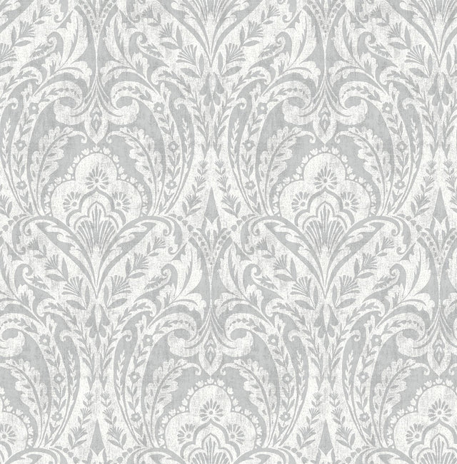 A-Street Prints Haberdashery Berkshire Grey Wallpaper