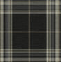 A-Street Prints Haberdashery Westley Black Wallpaper