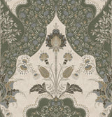 A-Street Prints Haberdashery Auden Green Wallpaper