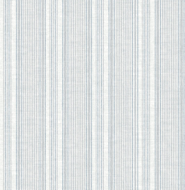 A-Street Prints Haberdashery Ayanna Blue Wallpaper