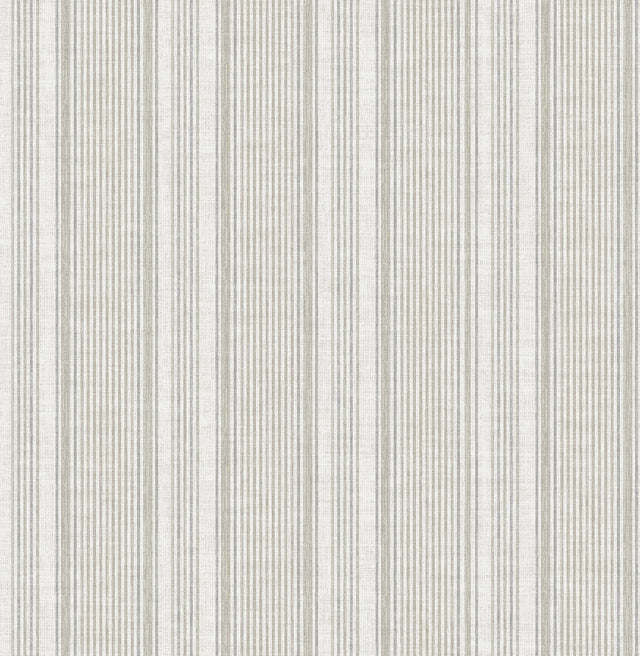 A-Street Prints Haberdashery Ayanna Neutral Wallpaper