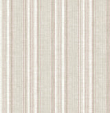 A-Street Prints Haberdashery Ayanna Rust Wallpaper
